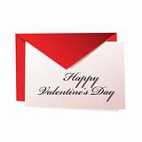 valentine's day envelope