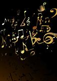 music Abstract background