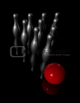 3D bowling