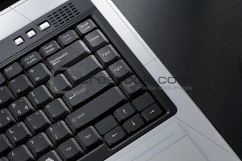 keypad of laptop