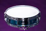 Snare Drum Isolated on Purple