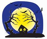 Evil Halloween trees