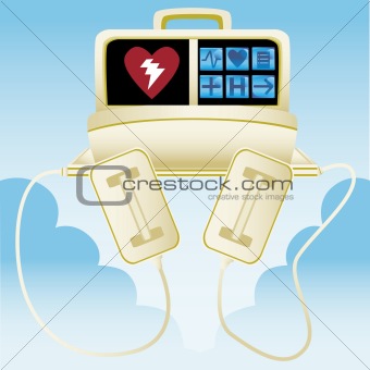 Heart defibrillator