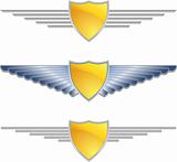 Gold Shield Wings