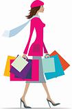 Woman shopping 