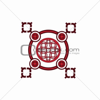 abstract vector ornament