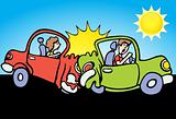 Car Crash - Sunny Day