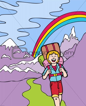 Kid Adventures: Hiking in the Mountains