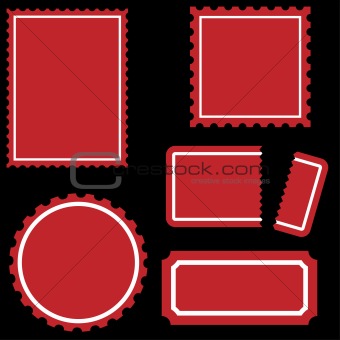 Stamp Set - Red