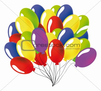 vector baloon