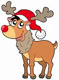 Cartoon Christmas reindeer