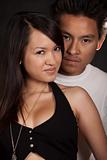 Young asian couple