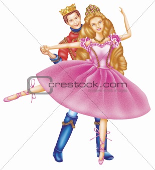 dancing prince and princess