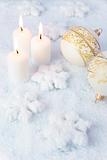 Elegance Christmas Background / Holiday Candles