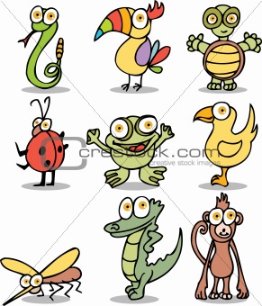 Jungle Cartoon Characters