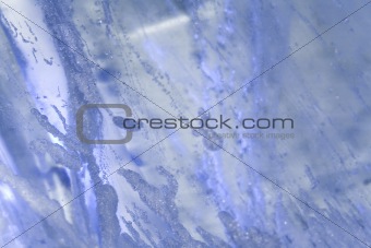 ice background / blue and clear / photography