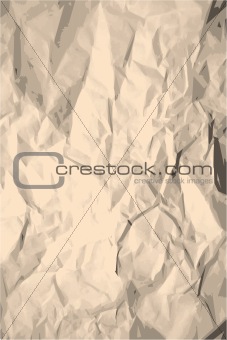 Grunge crumpled paper texture