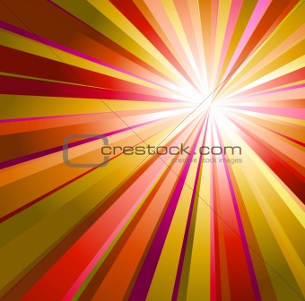 Abstract background with warm colors