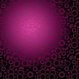 Lot of circles - violet background