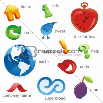 fully editable vector editable web icons with details ready to use