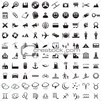 fully editable glossy vector web icons with details ready to use