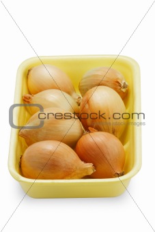 Fresh onions (with clipping path)