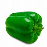 Green pepper (with clipping path)