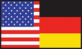 America Germany Flag