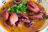 Octopus fresh food