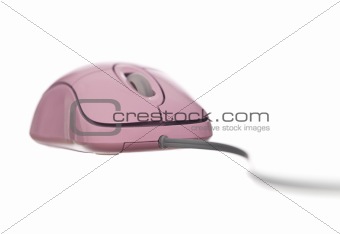 Pink Computer Mouse