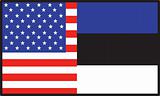 America Estonia Flag