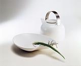 Zen style tea pot and vase