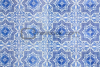 Vintage tiles from Lisbon, Portugal