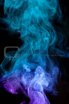 abstract multicolor smoke . 