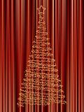 Decorative christmas fir tree.