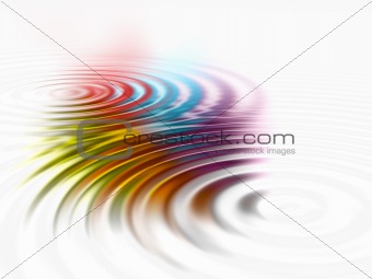 Rainbow ripples
