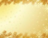 christmas gold background