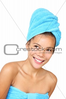 Shower woman