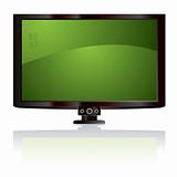 lcd tv green