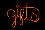 Gifts Neon Sign