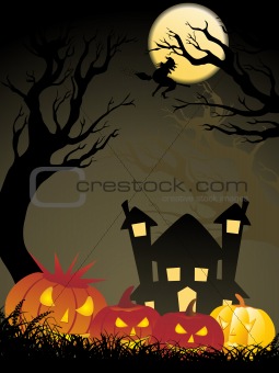 abstract halloween background