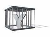 big Y in a cage