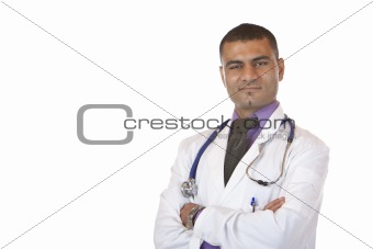 Portrait of self confident medical doctor 