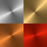 Four metal backgrounds