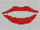 Mosaic lips