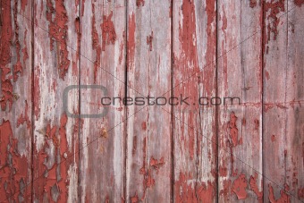 Textured wooden wall
