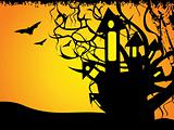 abstract halloween background