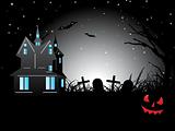 spooky background illustration