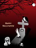 vector illustration for spooky background