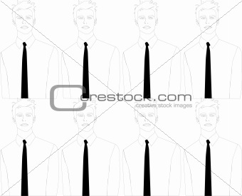 Man With Black Tie Background Image